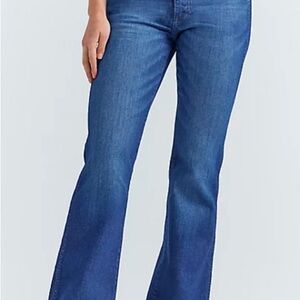 Wrangler Retro Bailey High Rise Cowgirl blue denim jeans 29 x 34 NWT